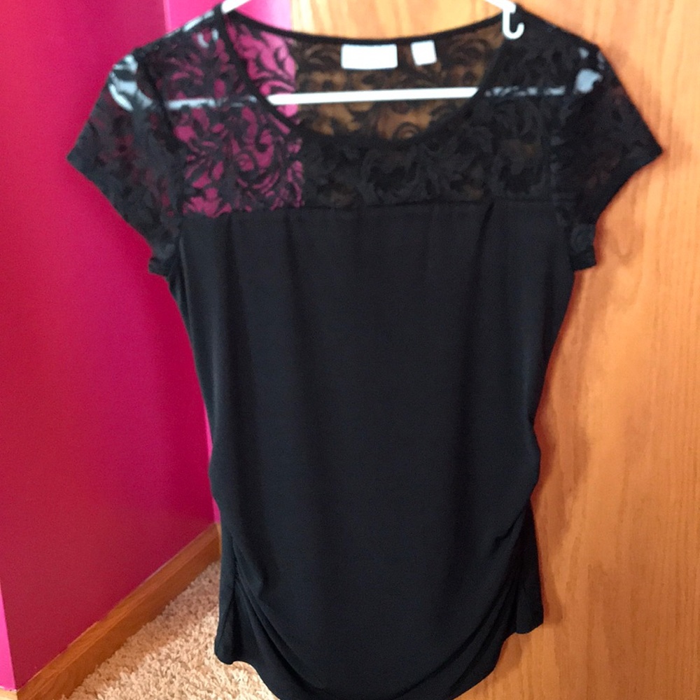 Black dress shirt